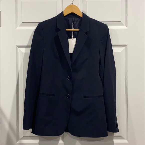 NEW • Helmut Lang • Rider Notch Lapel Blazer Navy - Picture 6 of 8